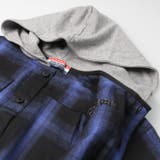 【ネット限定】フード付チェックシャツ | こどもの森e-shop | 詳細画像7 