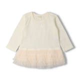 裾チュールフリル付き長袖Tシャツ | こどもの森e-shop | 詳細画像2