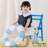 レース衿付きワッフル半袖Tシャツ 80cm～130cm W42801 | こどもの森e-shop | 詳細画像10 
