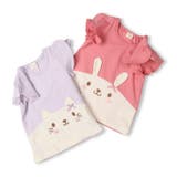 ねこ・うさぎ切替半袖Ｔシャツ | こどもの森e-shop | 詳細画像9 