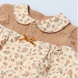 小花柄切替ロンパース | こどもの森e-shop | 詳細画像4