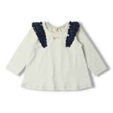 肩フリル付き長袖Tシャツ・ロンT | こどもの森e-shop | 詳細画像3