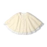 裾レースフェイクファーマント・ポンチョ S,M W62110 | こどもの森e-shop | 詳細画像2