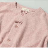 パイル起毛リボン付き長袖カーディガン 80cm，90cm W62401 | こどもの森e-shop | 詳細画像5 