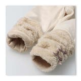 裾ボアリボン付くしゅくしゅロングパンツ レギンス 80cm，90cm | こどもの森e-shop | 詳細画像6 