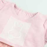 キラキラハート柄チュールスカート裏毛ワンピース | こどもの森e-shop | 詳細画像6