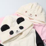パンダ・うさぎフード付なりきり長袖ロンパース | こどもの森e-shop | 詳細画像5 