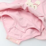 パンダ・うさぎアップリケスカート付ロンパース | こどもの森e-shop | 詳細画像7 