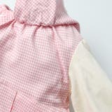 ねこ・うさぎ衿付き千鳥格子柄ロンパース | こどもの森e-shop | 詳細画像6 