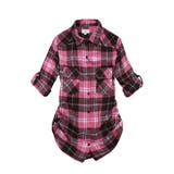 チェック16 | チェック シャツ ロングシャツ レディース 大きいサイズ チェックネルシャツ | MATCH麻吉