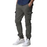 アーミーグレー | カーゴパンツ メンズ 大きいサイズ ジョガーパンツ メンズ 大きいサイズ | MATCH麻吉