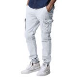 ライトグレー | カーゴパンツ メンズ 大きいサイズ ジョガーパンツ メンズ 大きいサイズ | MATCH麻吉