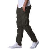 ダークグレー | カーゴパンツ メンズ 大きいサイズ 迷彩 カーゴパンツ 作業服 ミリタリー | MATCH麻吉