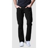 8139ブラック | チノパン メンズ 大きいサイズ カラーパンツ スリムパンツ ゴルフ ストレート | MATCH麻吉