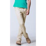 アプリコット | チノパン メンズ 大きいサイズ カラーパンツ スリムパンツ ゴルフ ストレート | MATCH麻吉