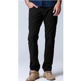 ブラック | チノパン メンズ 大きいサイズ カラーパンツ スリムパンツ ゴルフ ストレート | MATCH麻吉