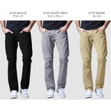 チノパン メンズ 大きいサイズ カラーパンツ スリムパンツ ゴルフ ストレート | MATCH麻吉 | 詳細画像12