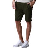S3641Aアーミーグリーン | ショートパンツ メンズ 大きいサイズ ハーフパンツ ツイル柄ショーツ◆短パン | MATCH麻吉