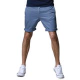 インディゴブルー | ショートパンツ メンズ 大きいサイズ ハーフパンツ ツイル柄ショーツ◆短パン | MATCH麻吉