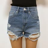 クラッシュデニムショートＰＴ | me Jane | 詳細画像2 