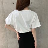 箔プリントオーバーサイズTシャツ | me Jane | 詳細画像12