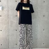 箔プリントオーバーサイズTシャツ | me Jane | 詳細画像14
