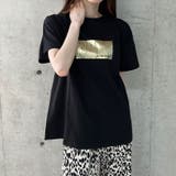 箔プリントオーバーサイズTシャツ | me Jane | 詳細画像17