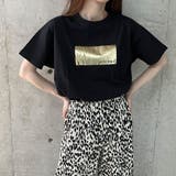 箔プリントオーバーサイズTシャツ | me Jane | 詳細画像24