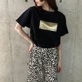 箔プリントオーバーサイズTシャツ | me Jane | 詳細画像25