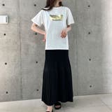 箔プリントオーバーサイズTシャツ | me Jane | 詳細画像3
