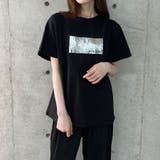 箔プリントオーバーサイズTシャツ | me Jane | 詳細画像31