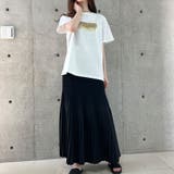 箔プリントオーバーサイズTシャツ | me Jane | 詳細画像4