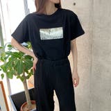 箔プリントオーバーサイズTシャツ | me Jane | 詳細画像39