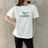 箔プリントオーバーサイズTシャツ | me Jane | 詳細画像46