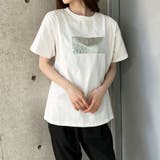 箔プリントオーバーサイズTシャツ | me Jane | 詳細画像50