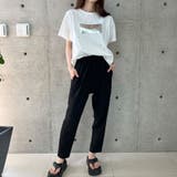 箔プリントオーバーサイズTシャツ | me Jane | 詳細画像52