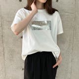 箔プリントオーバーサイズTシャツ | me Jane | 詳細画像53