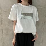 箔プリントオーバーサイズTシャツ | me Jane | 詳細画像54