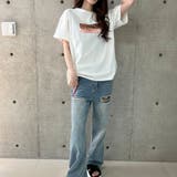 箔プリントオーバーサイズTシャツ | me Jane | 詳細画像56
