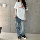 箔プリントオーバーサイズTシャツ | me Jane | 詳細画像58