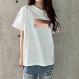 箔プリントオーバーサイズTシャツ | me Jane | 詳細画像59