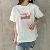 箔プリントオーバーサイズTシャツ | me Jane | 詳細画像61