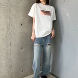 箔プリントオーバーサイズTシャツ | me Jane | 詳細画像65