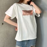 箔プリントオーバーサイズTシャツ | me Jane | 詳細画像67