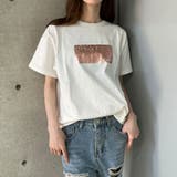 箔プリントオーバーサイズTシャツ | me Jane | 詳細画像68