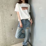 箔プリントオーバーサイズTシャツ | me Jane | 詳細画像69