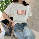 箔プリントオーバーサイズTシャツ | me Jane | 詳細画像71