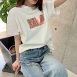 箔プリントオーバーサイズTシャツ | me Jane | 詳細画像72