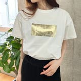 箔プリントオーバーサイズTシャツ | me Jane | 詳細画像9