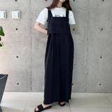 ヘザーエステルツイルケープサロペット | me Jane | 詳細画像15